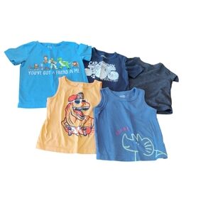 Baby Boys Shirts Bundle Size 18 Months Infant Summer Tops
